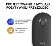 Logitech M350s Pebble Mouse 2 grafit - 1172756 - zdjęcie 15